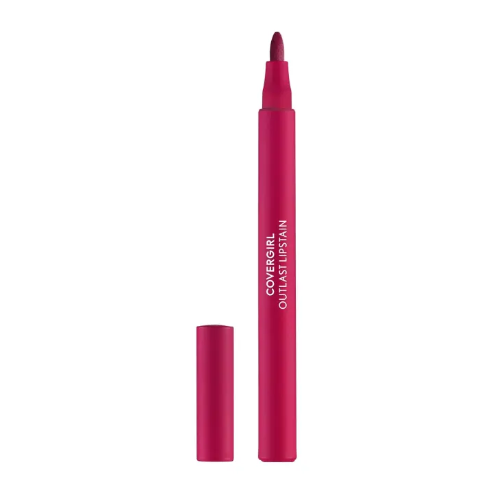 Covergirl Outlast Lipstain — 70 Crimson Glory, Pen-Tip Satin Stain (0.06 oz)