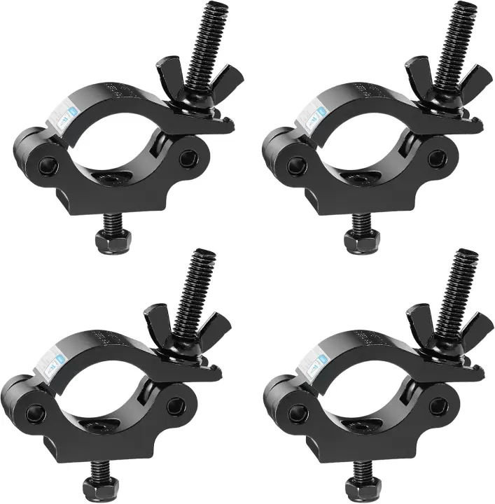 Heavy-Duty Aluminum Truss Clamp for Stage Lights — 660 lb Capacity